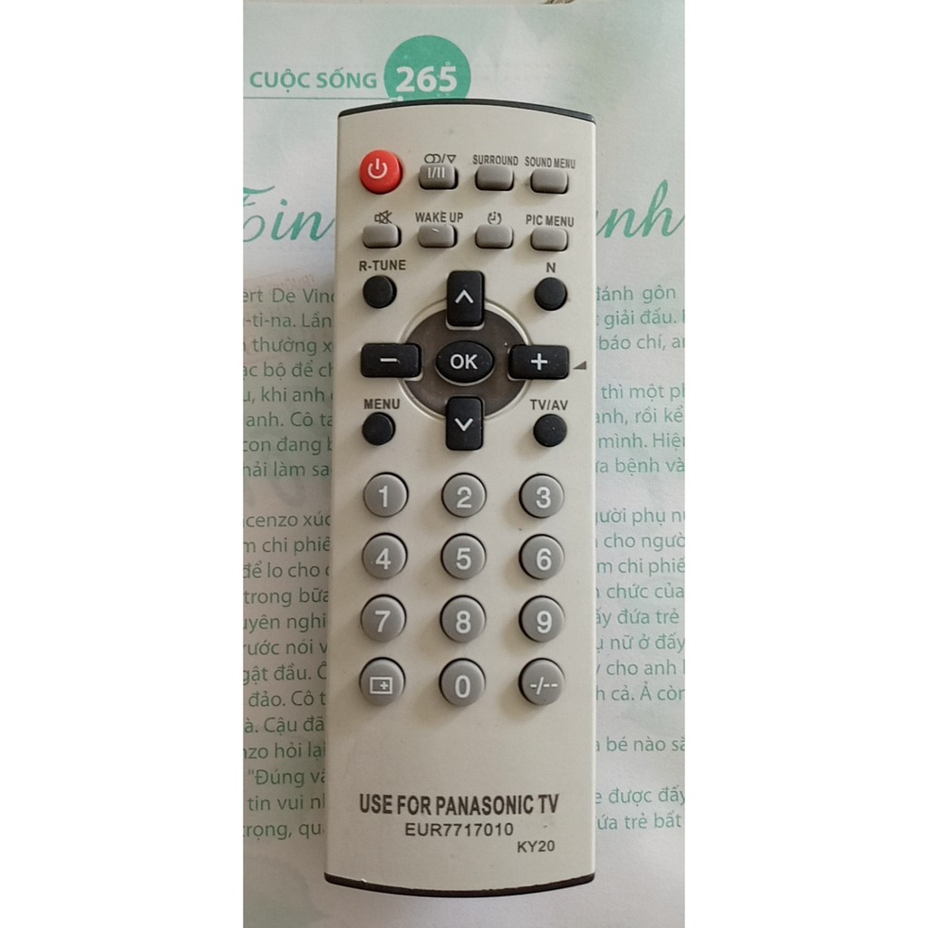 REMOTER ĐIỀU KHIỂN TIVI PANASONIC EUR7717010