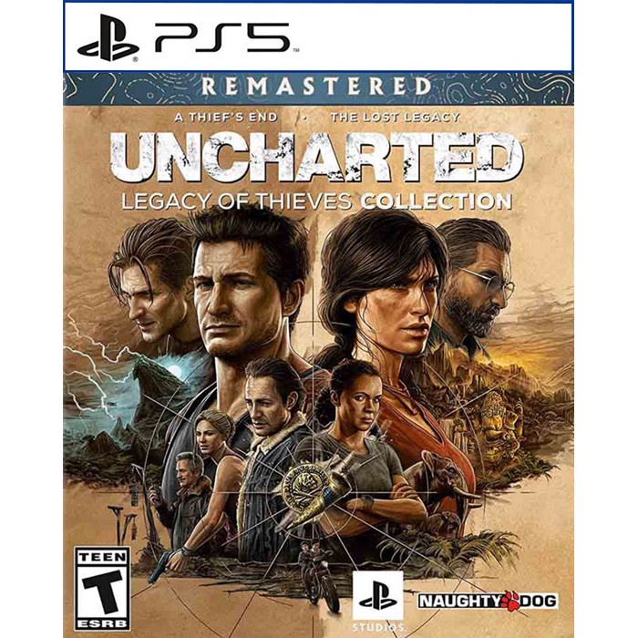Đĩa game Uncharted Legacy of Thieves Collection cho máy PS5