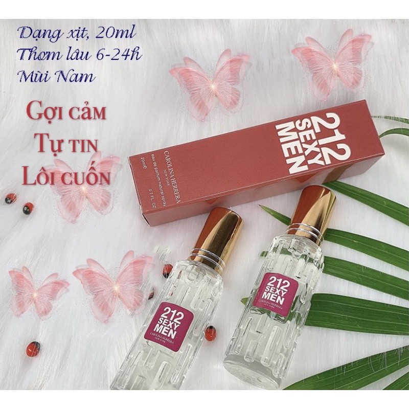 [Chính Hãng] NƯỚC HOA NAM Mini 20ml Dạng Xịt