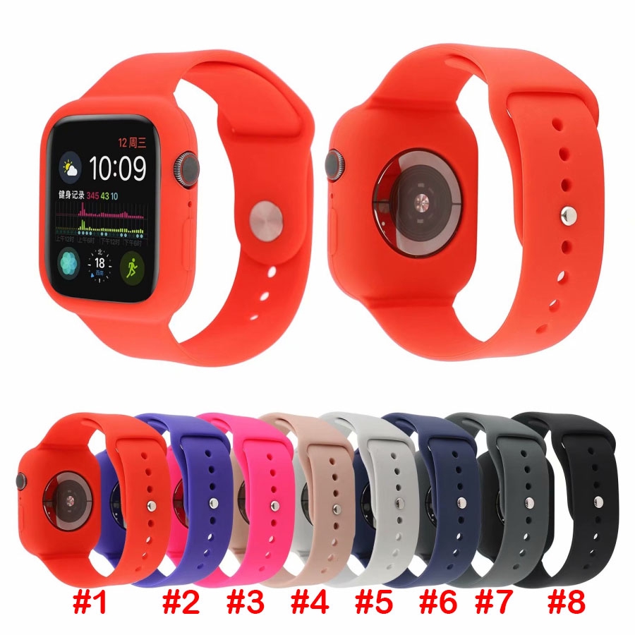 Sale 70% Dây đeo bằng silicon mềm mại cho đồng hồ Apple Watch Series 1/4/ 3, #5,38mm Giá gốc 130,000 đ - 34C47