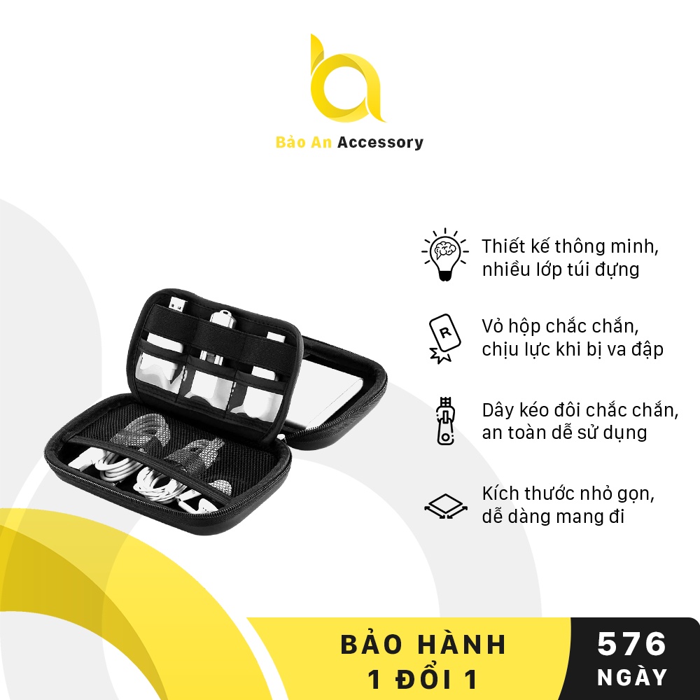 Hộp Đựng Phụ Kiện Công Nghệ Chống Sốc Đa Năng UGREEN LP128 - Hàng Chính Hãng