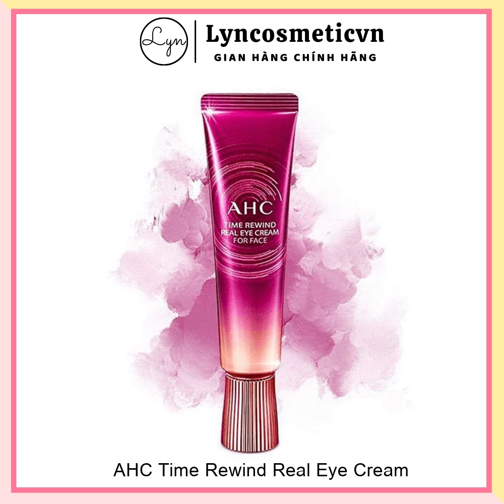 Kem mắt chống nhăn AHC Ageless Real Eye Cream For Face
