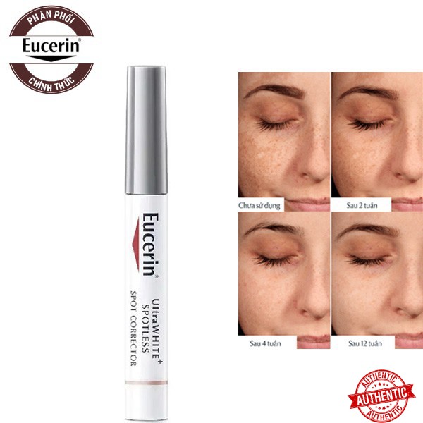 [Mã giảm giá] Tinh Chất Giúp Giảm Thâm Nám, Đốm Nâu Eucerin Whitening Ultrawhite+ Spotless Spot Corrector 5ml