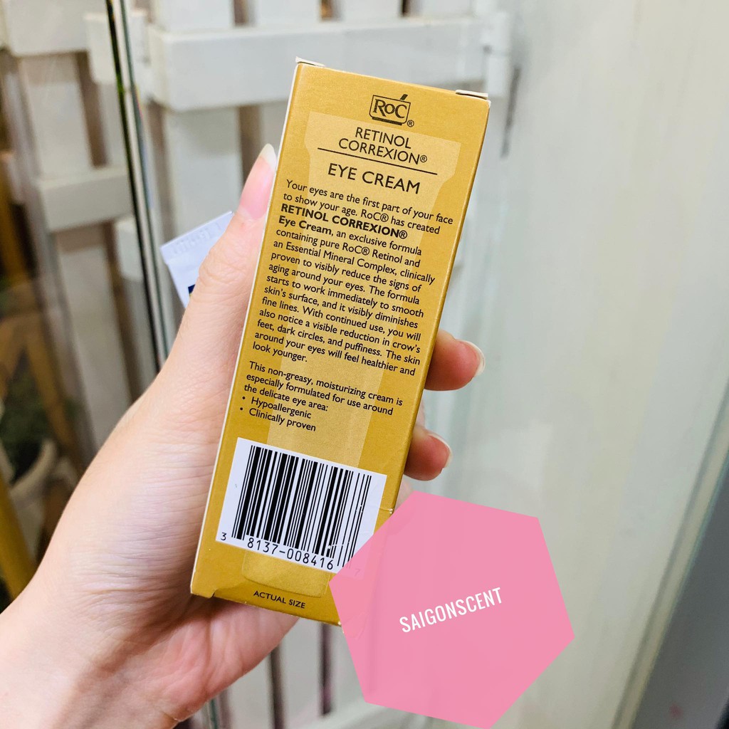 Kem dưỡng mắt RoC Retinol Correxion Eye Cream ( 15mL ) | BigBuy360 - bigbuy360.vn