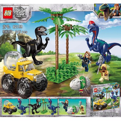 LEGO Jurassic Thế Giới 2 tiến hóa khủng long Thời Đại Khủng Long Khủng Long Khủng Long thương Long điên bạo long lắp ráp