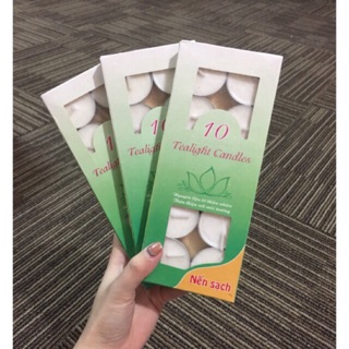 Nến thơm không khói 10 viên nến đun cà phê và xông tinh dầu