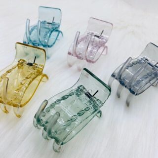 Kẹp tóc 3  trong suốt cực sang