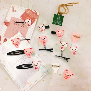 KẸP TÓC, GHIM CÀI ÁO BÉ HEO ĐÁNG YÊU ẢNH THẬT