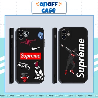 Ốp lưng cạnh vuông iphone hình superme. bvc cho iphone6/6s/7/8/7plus/8plus/6plus/6splus/11/11pro