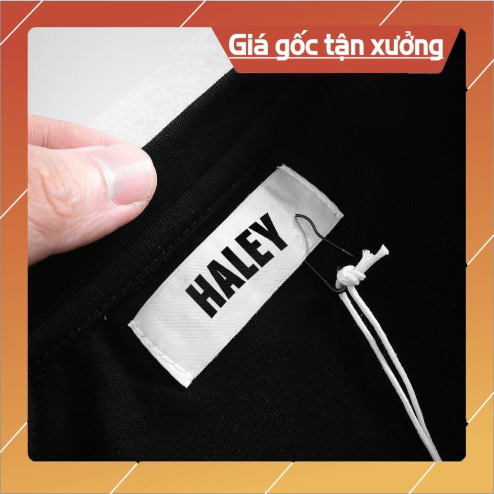 HOT Áo Thun Unisex Form Rộng Nam Nữ SLOGAN phong cách Hàn Quốc TN255 Haley