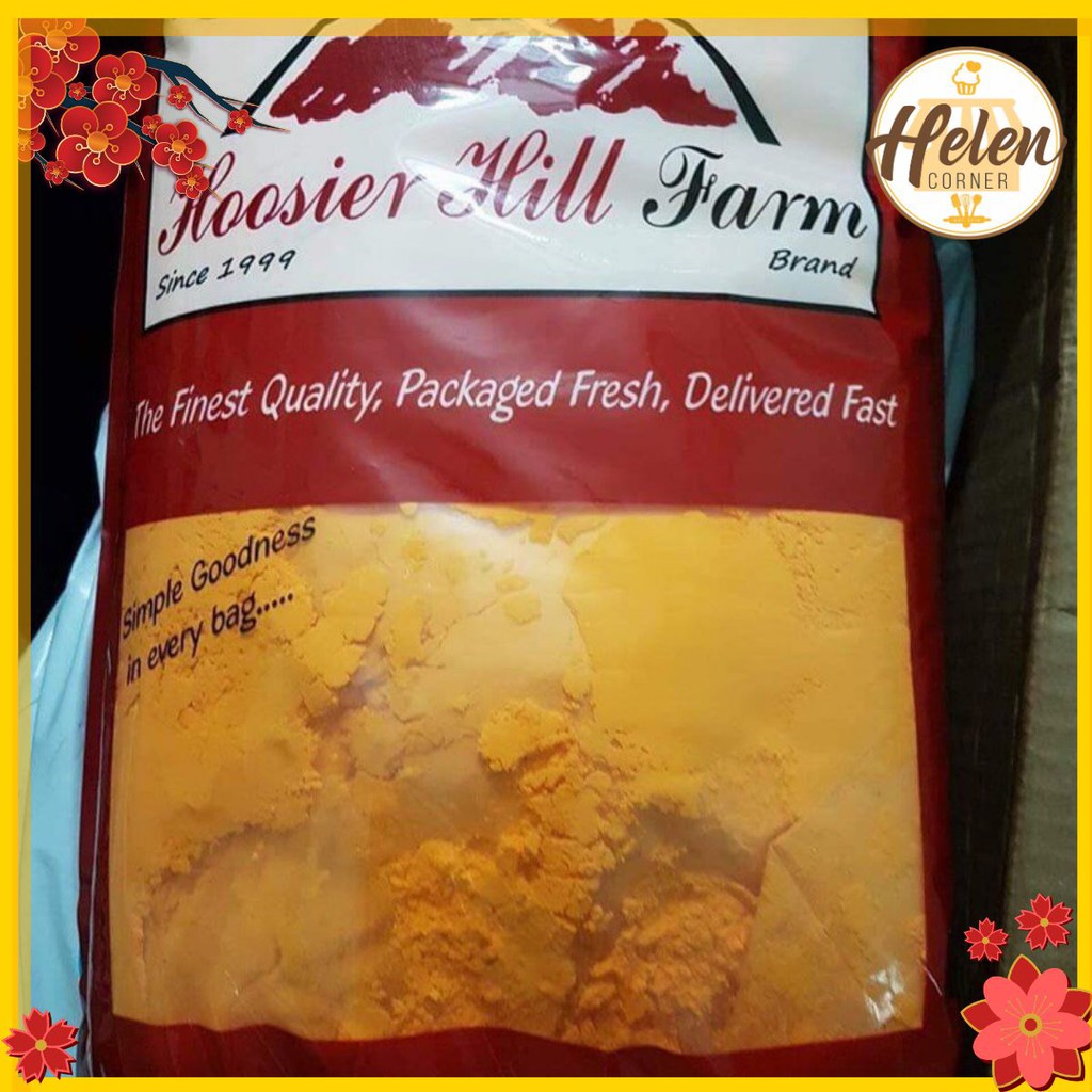 Bột phô mai cam Hoosier Hill Farm, hàng nhập khẩu Mỹ, lắc bánh gạo, khoai tây, khoai lang, gà rán, bắp rang (200gram)