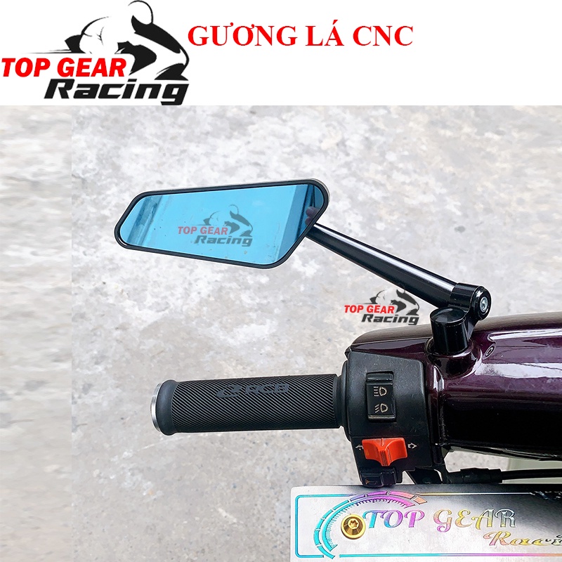 Gương Xe Máy CNC Rizoma Tặng Ốc Nối Hợp Xe Gương Hình Lá Nhôm Đúc &lt;TOPGEAR&gt;