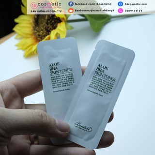 Mẫu thử Toner dưỡng da Aloe BHA Skin