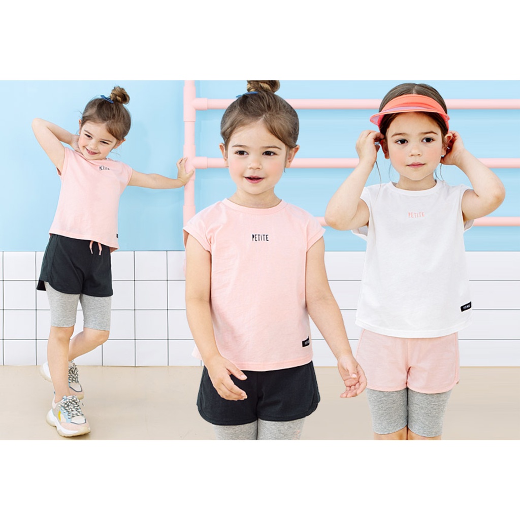 Bộ ngắn tay bé gái Hàn Quốc 💖 Bộ quần áo mùa hè cho bé gái từ 1-14 tuổi
