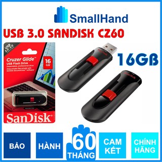 USB 3.0/16GB SanDisk Chính Hãng – Cool Circle CZ60 – Bảo hành 5 năm