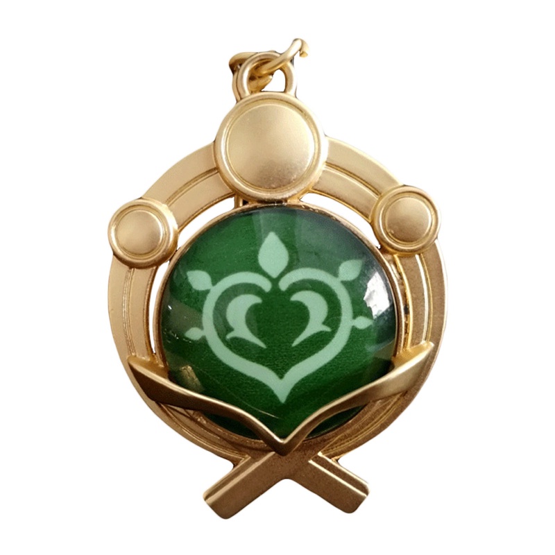 Tmdbyx Móc Khóa Nhựa Acrylic Hình Game Genshin impact Cá Tính