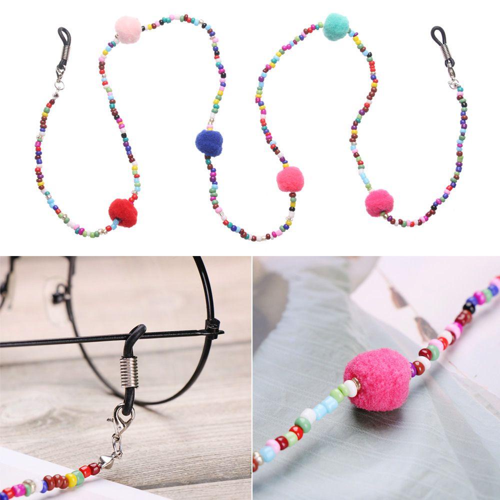 Dây Chuỗi Hạt Nhiều Màu Sắc Đeo Mắt Kính Giá Đỡ