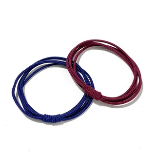 SỈ 100 Dây Cột Tóc 4 Sợi Đơn Giản Siêu Dễ Thương