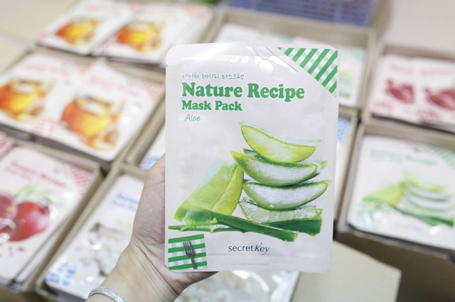 Mặt Nạ Dưỡng Da Secret Key Nature Recipe Mask Pack