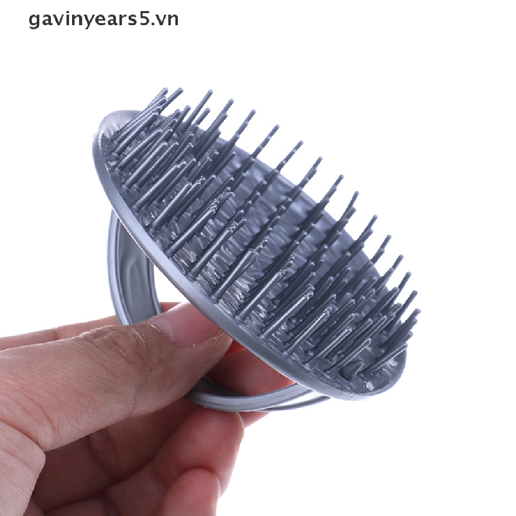 [Hàng mới về] Lược gội mát xa da đầu silicone chống trượt