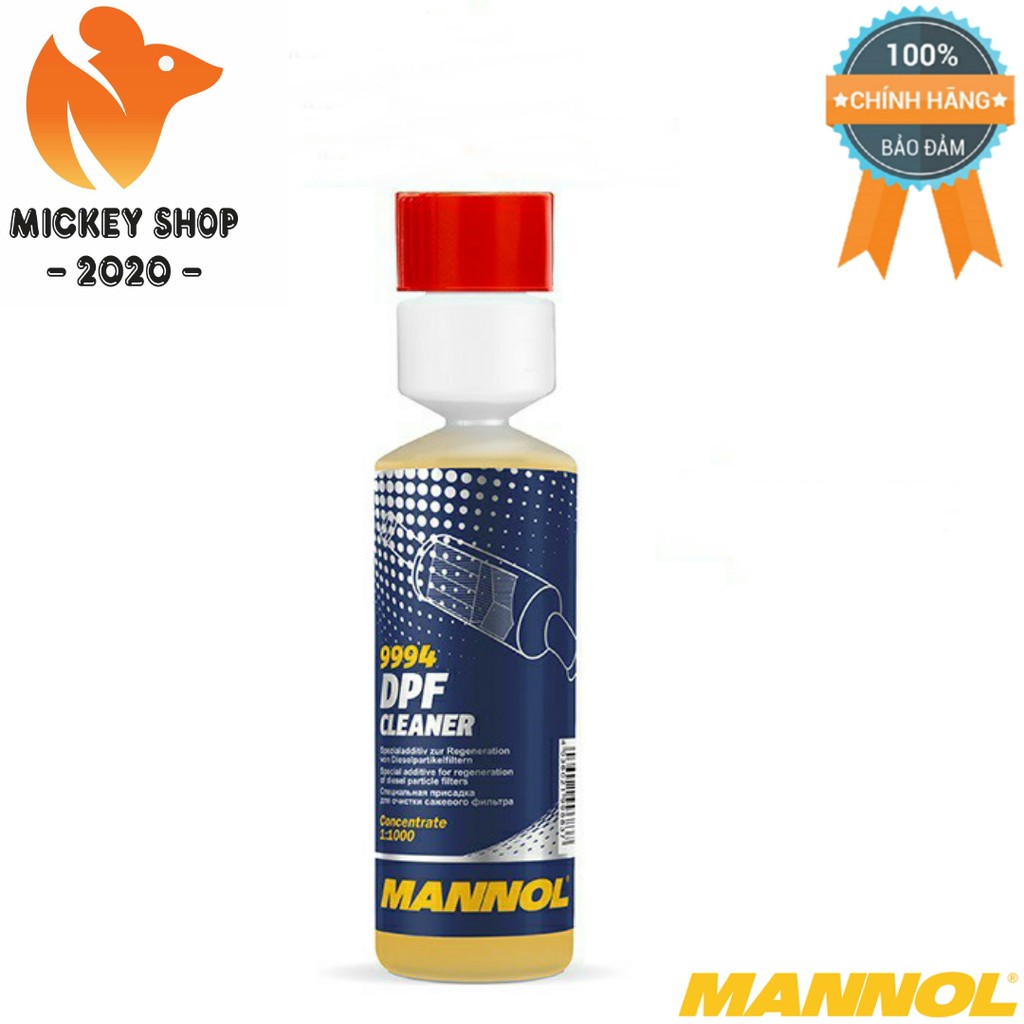 [Pro] Làm sạch bộ lọc hạt Diesel (DPF) MANNOL 9994 – 250ML DPF Cleaner, Hàng Đức Chính Hãng – Mickey2020shop