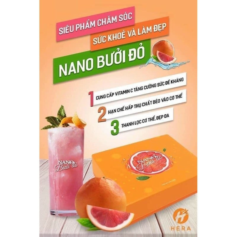 Nano bưởi đỏ Hera