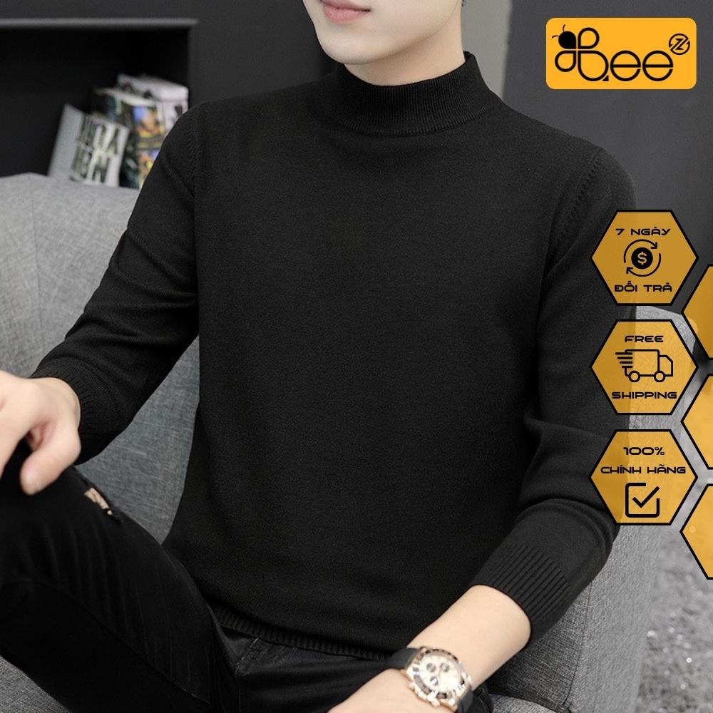 Áo len nam cổ cao 3 phân BEEZ phong cách hàn quốc form đẹp AL12