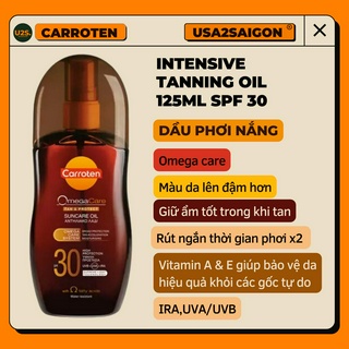 Dầu phơi nắng Carroten Intensive Tanning Oil 125ml