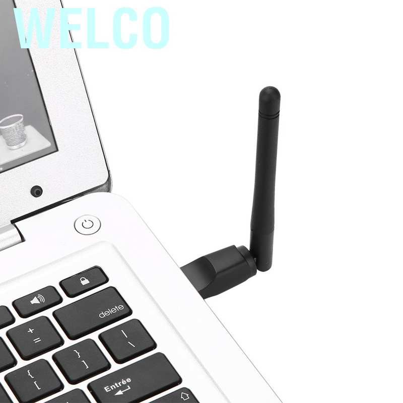 Usb Thu Sóng Wifi Welco 150mbps 2.4ghz 802.11 B / G / N Gs