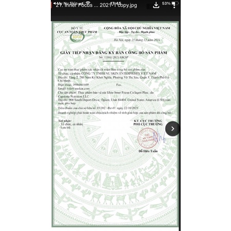 Colllagen Bổ sung dưỡng chất cho cơ thể(hạn 3/2025)