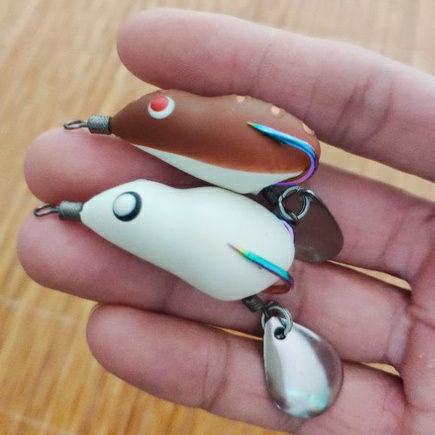 Nhái Hơi T1 Titan 3.7cm 8g 10g Action Nổi/Chìm