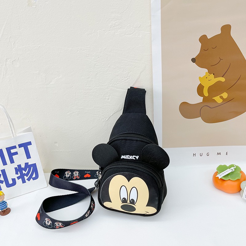 Túi xách đeo chéo dành cho bé, túi MICKEY đeo ngực siêu cute - Hàng Quảng Châu Cao Cấp (T04)