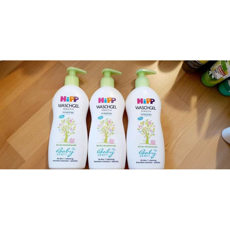 Sữa tắm gội Hipp Gel cho bé