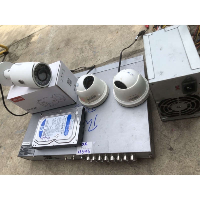Bộ camera cũ Panasonic đầy đủ phụ kiện 4 mắt, 8 mắt 16 mắt