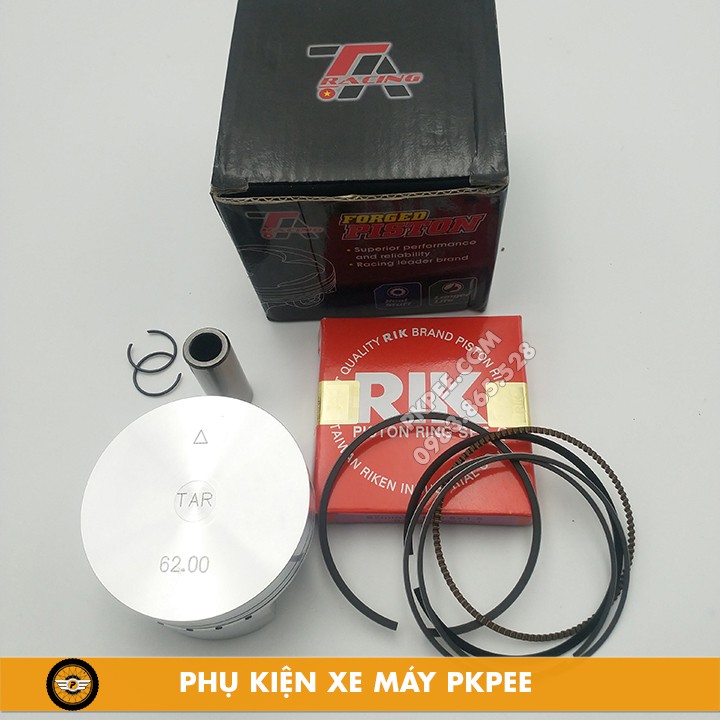 Piston (Trái) Nén TA RAcing Đầu Cao Dream, Wave, Sirius, Exciter, Winner, Raider, Satria, Vario