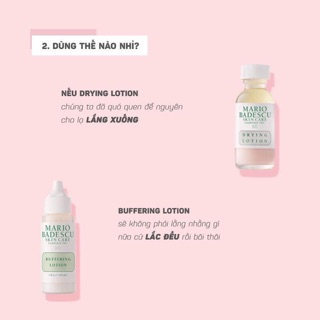 Chấm mụn mario badescu buffering