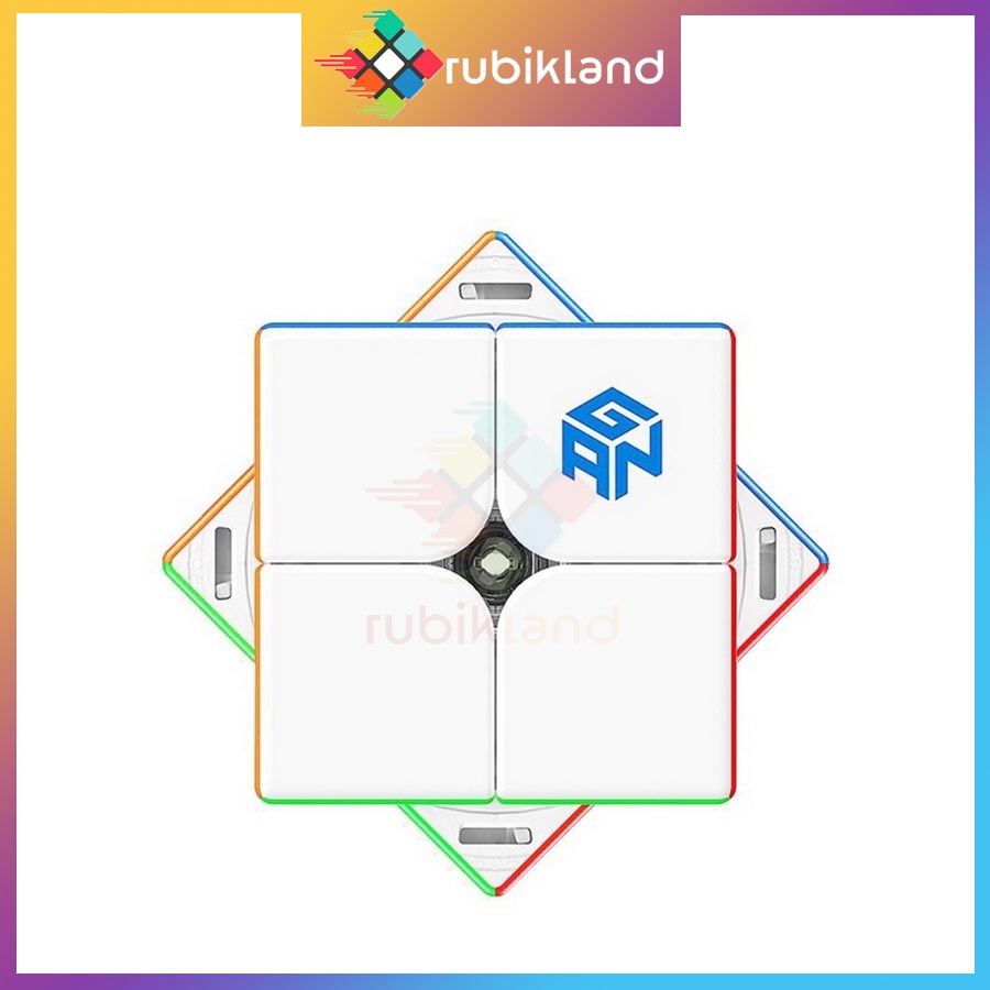 Rubik Gan 251 M Leap Gan 251M Leap Nam Châm Flagship Rubic Gan 2x2 2 Tầng Stickerless Đồ Chơi Trí Tuệ Trẻ Em