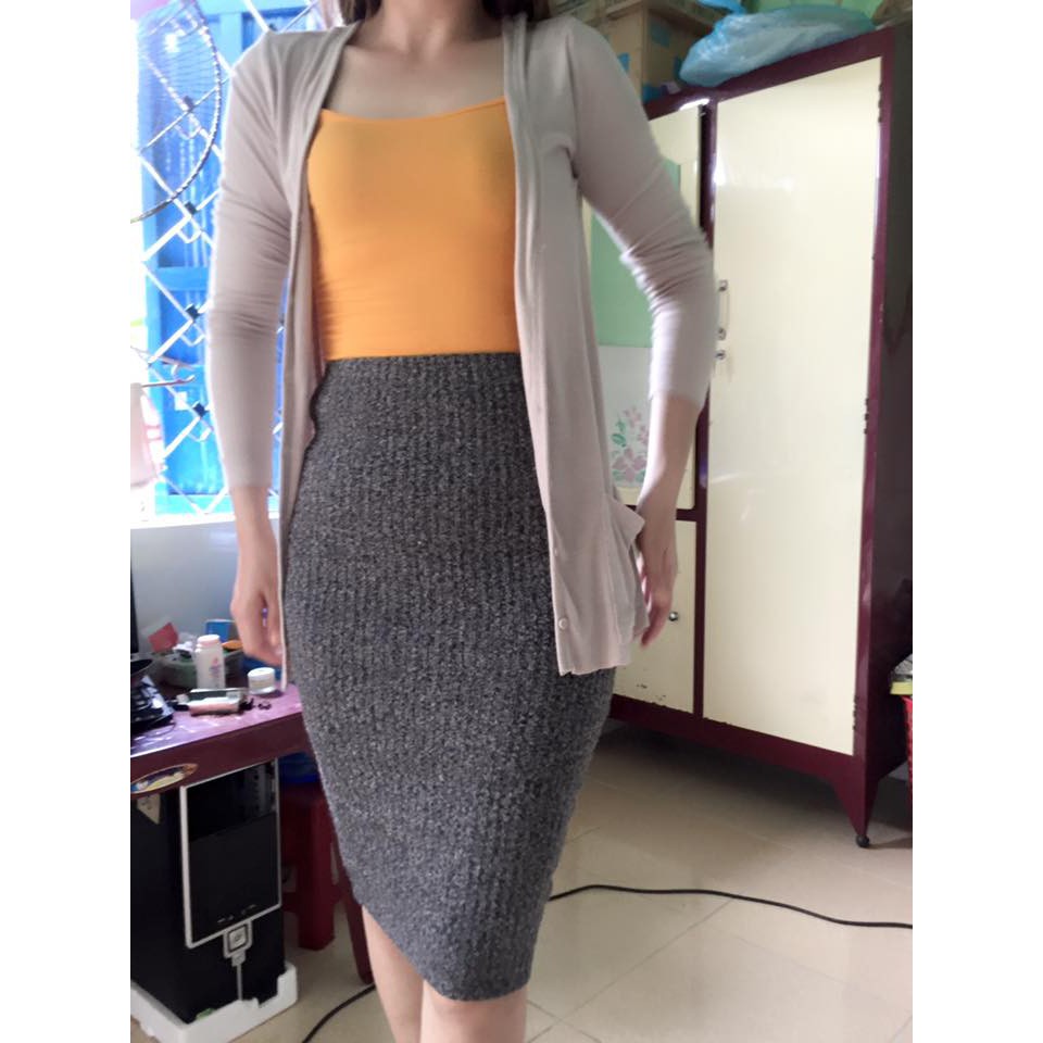 Chân Váy Len bút Chì Xuất Dư Xịn Forever 21 | BigBuy360 - bigbuy360.vn