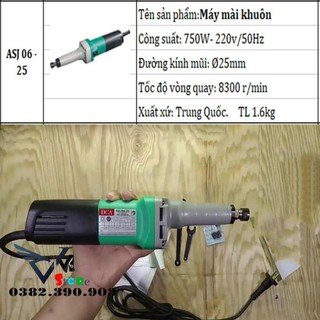 Máy mài khuôn 6-25mm 750w dca asj06-25
