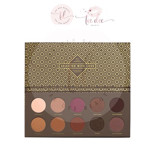 Bảng mắt 10 màu Zoeva Cocoa Blend tone nâu ấm