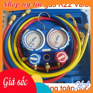 Bộ nạp gas điều hòa R22 Value chính hãng chất lượng cao, đo chính xác, độ bền cao. BH 3 tháng toàn quốc