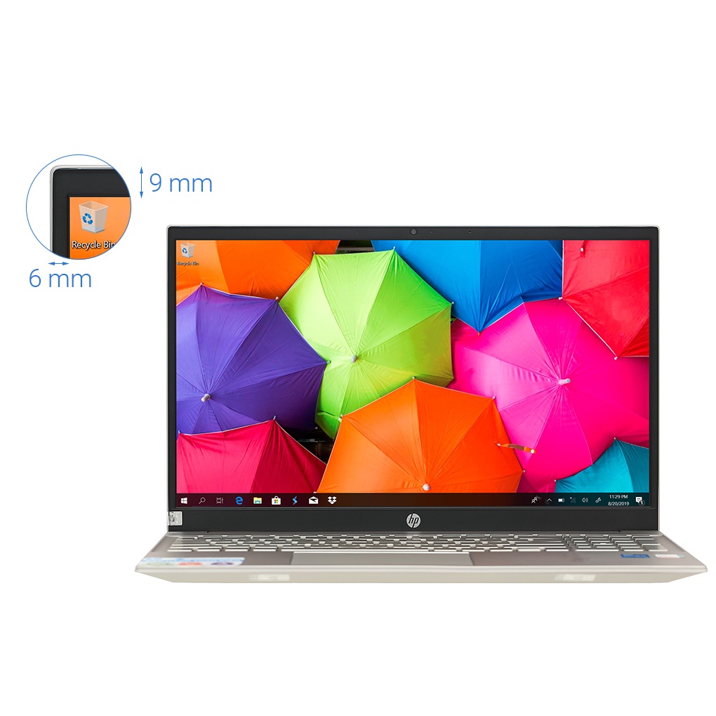 Laptop HP Pavilion 15 eg0505TX i5 1135G7/8GB/512GB/2GB MX450/15.6"F/Win11//Vàng - Hàng chính hãng