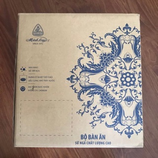 Bộ chén sứ minh long - hoàng mai