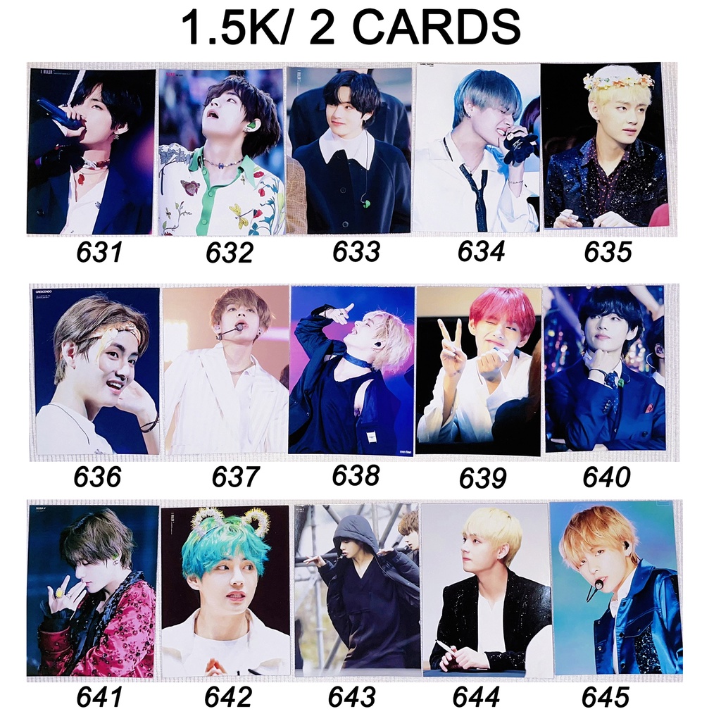 Sale set hình V BTS giá rẻ 5