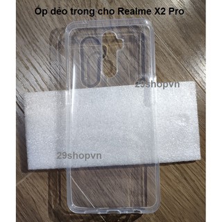 Ốp Realme X2 Pro dẻo trong suốt (Loại đẹp)