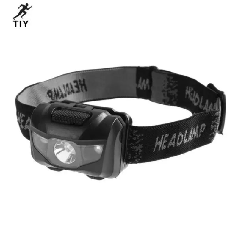 Đèn pin đội đầu mini siêu cute 3 chế độ có đèn cảnh báo sử dụng pin 3A