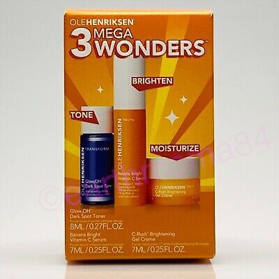 OleHenriksen - Set dưỡng sáng da, chống lão hóa 3 món Ole Henriksen mini 3 Mega Wonders