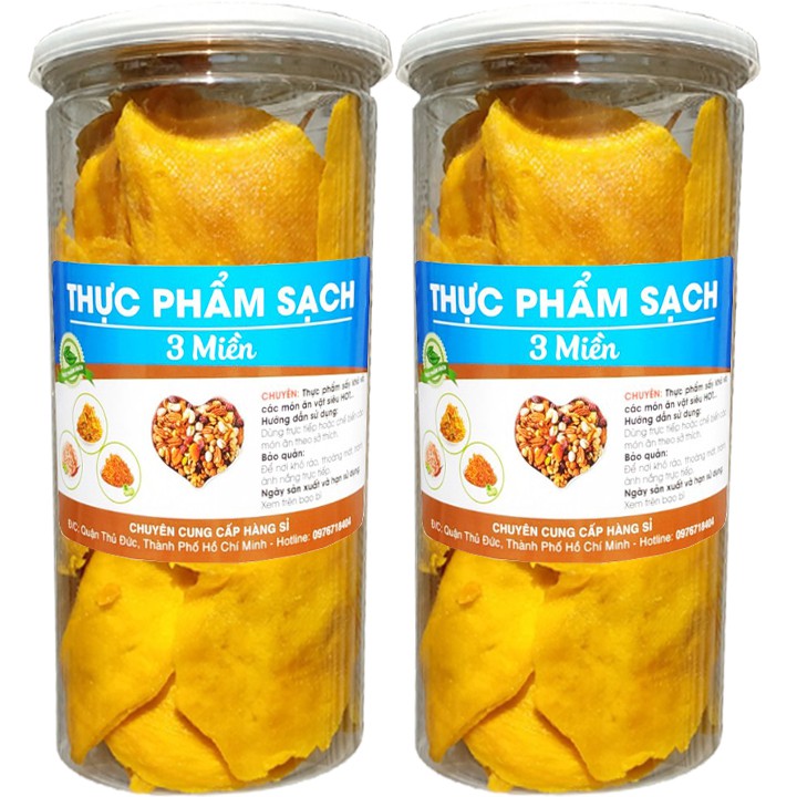 1Kg xoài sấy dẻo thơm ngon tốt cho sức khỏe hiệu TPS | BigBuy360 - bigbuy360.vn