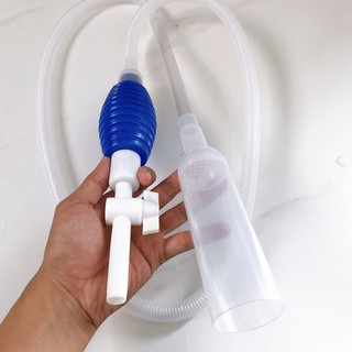 [Loại Tốt Có Van Khóa] Hút Cặn, Hút Phân cá, Dụng Cụ vệ sinh Cho Hồ Cá Cảnh tiện lợi