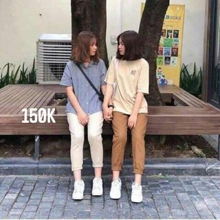 [FREESHP] Quần BAGGY kaki basic nữ